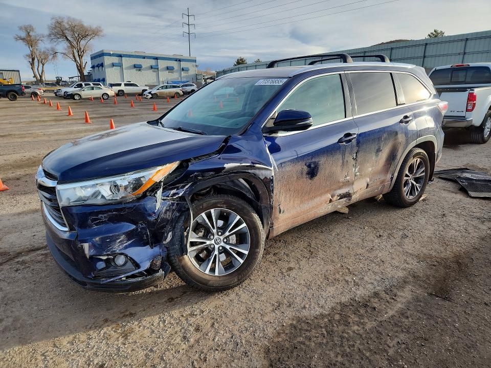 2016 Toyota Highlander xle