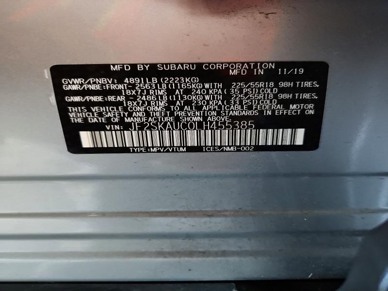 2020 Subaru Forester Limited