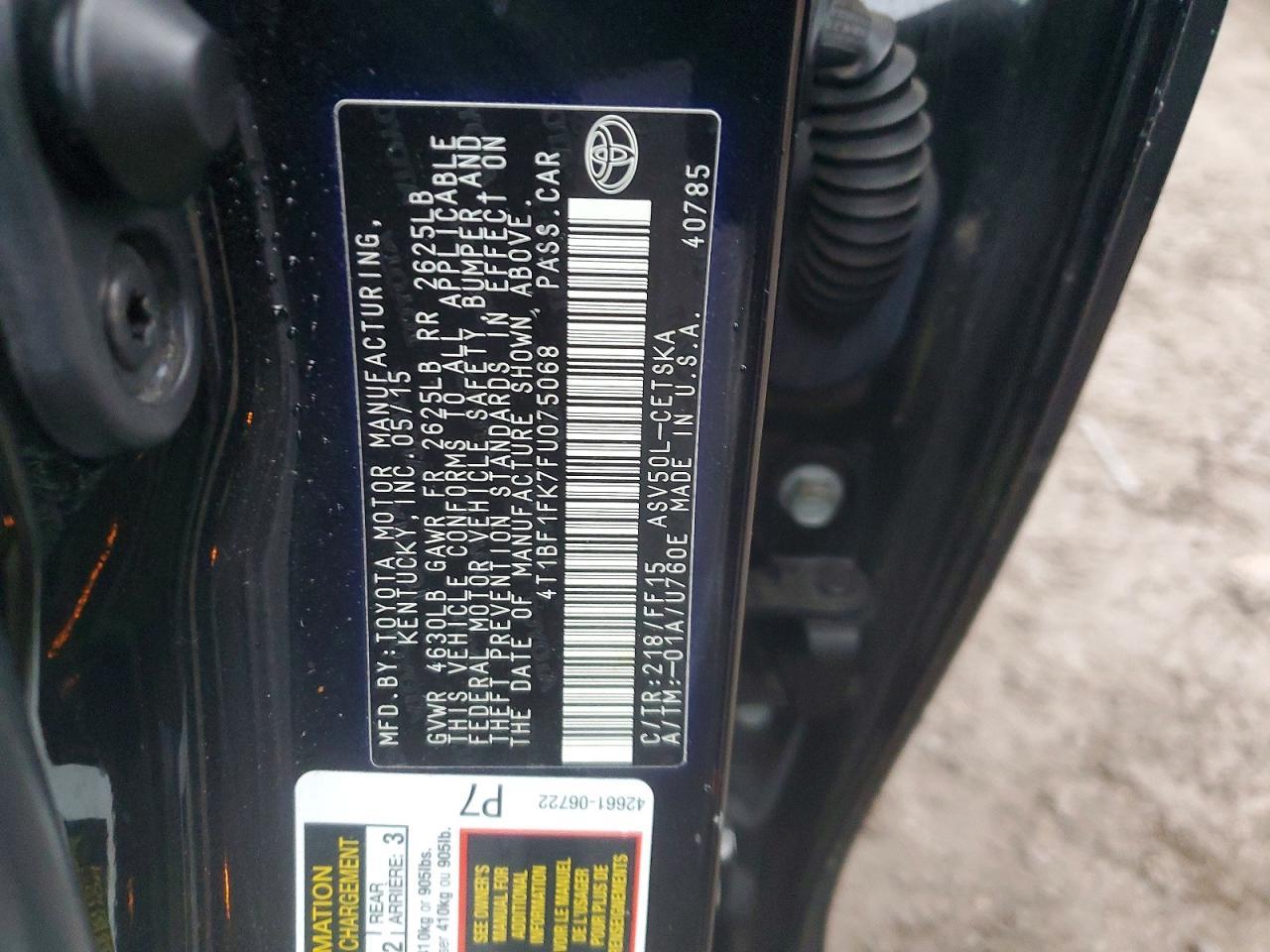 2015 Toyota Camry