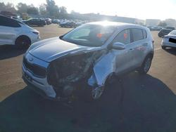 KIA salvage cars for sale: 2017 KIA Sportage lx