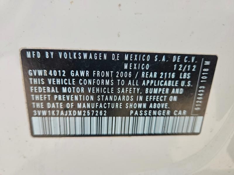 2013 Volkswagen Jetta Base