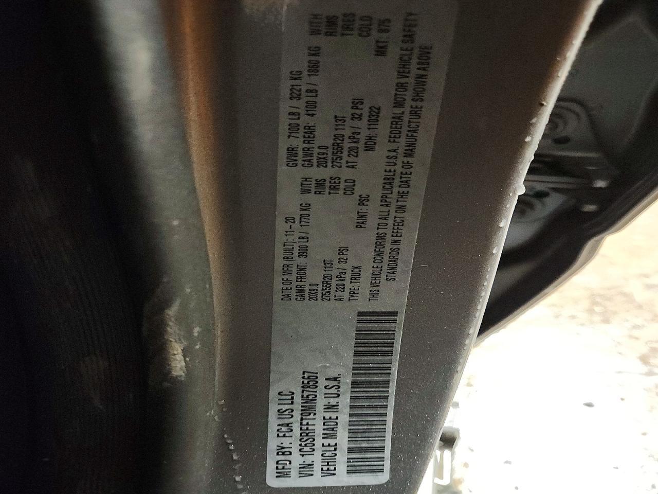 2021 Dodge RAM 1500 BIG Horn