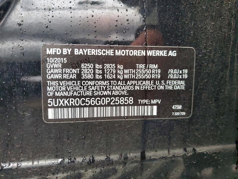 2016 BMW X5 Xdrive35i