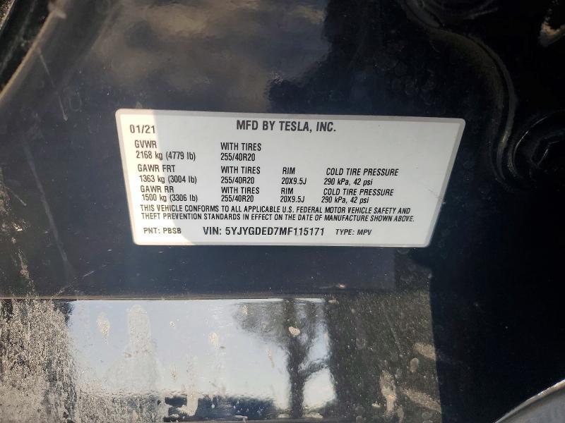2021 Tesla Model y