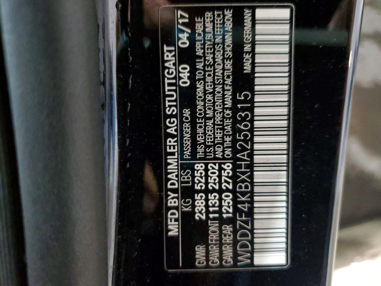 2017 Mercedes-Benz E 300 4matic