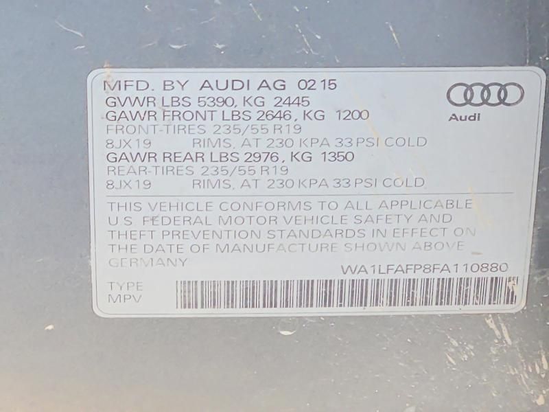 2015 Audi Q5 Premium Plus