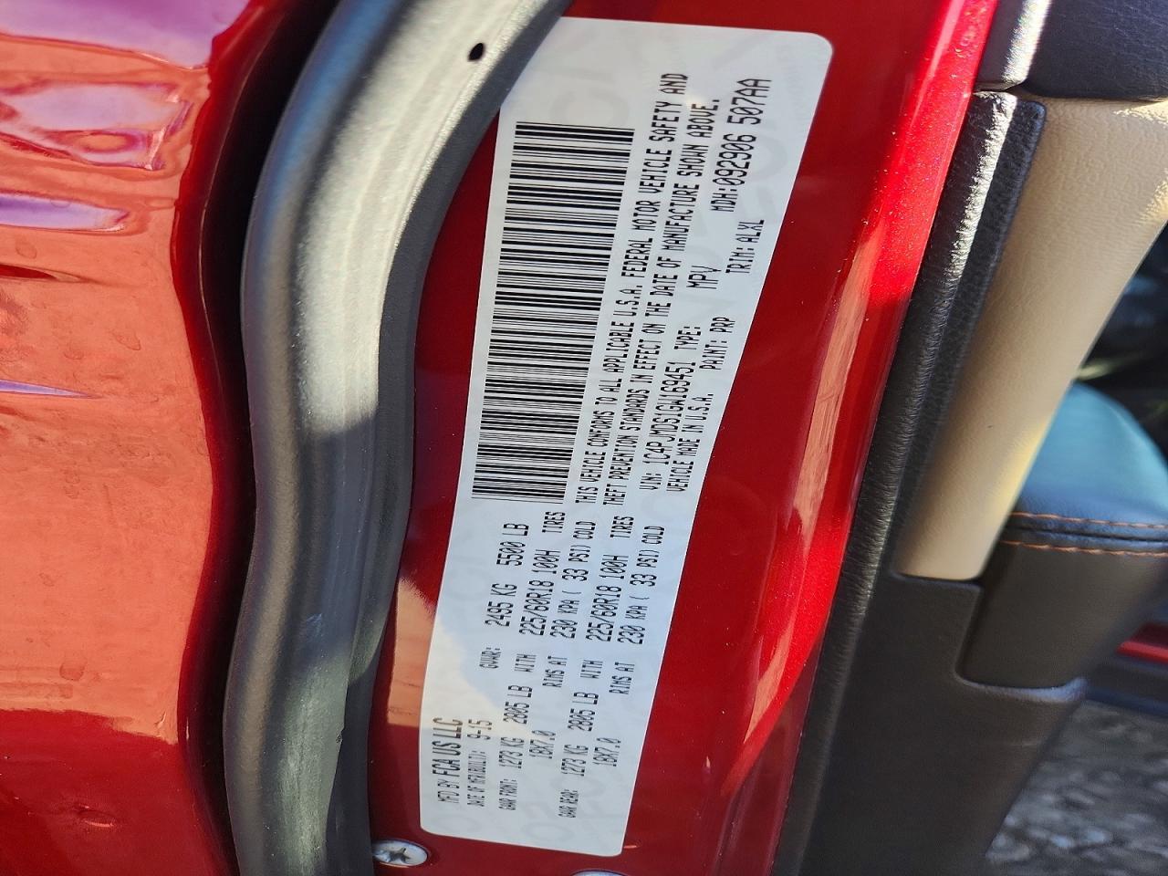 2016 Jeep Cherokee Limited