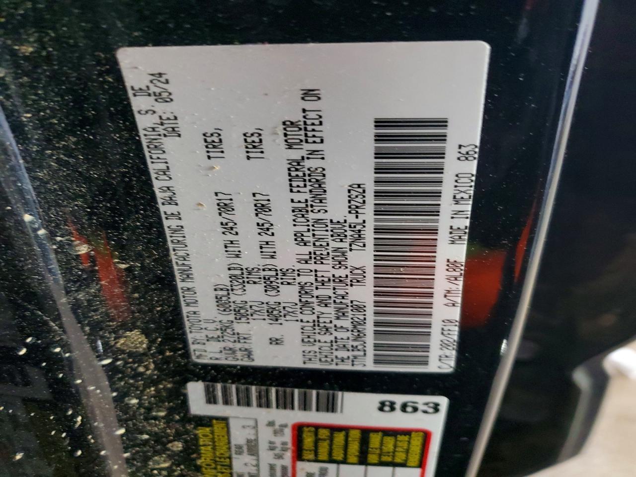 2024 Toyota Tacoma SR5