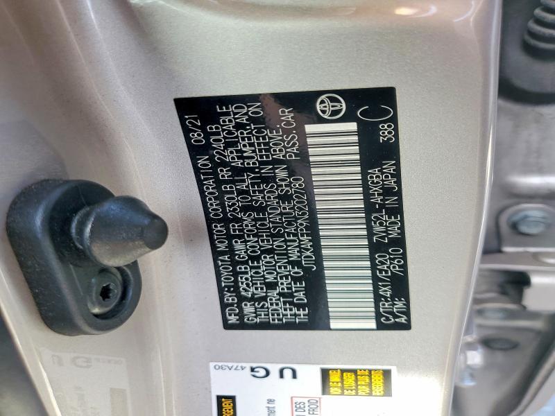2022 Toyota Prius Prime xle