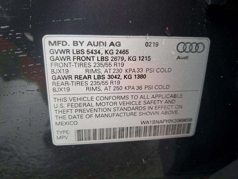2019 Audi Q5 Premium Plus