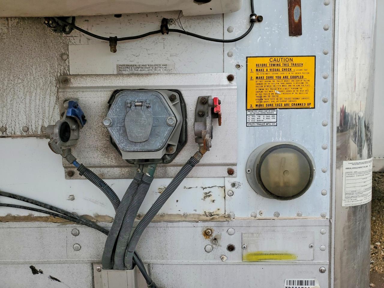 2008 Utility VS2RA Refrigerated Van Trailer
