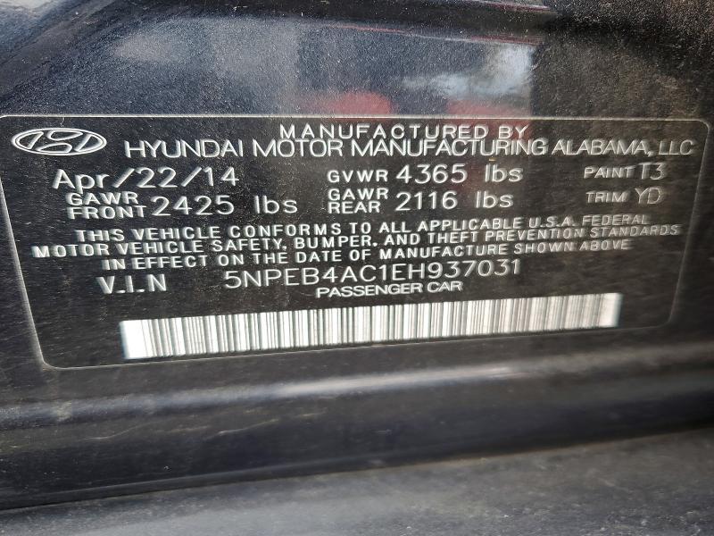 2014 Hyundai Sonata gls