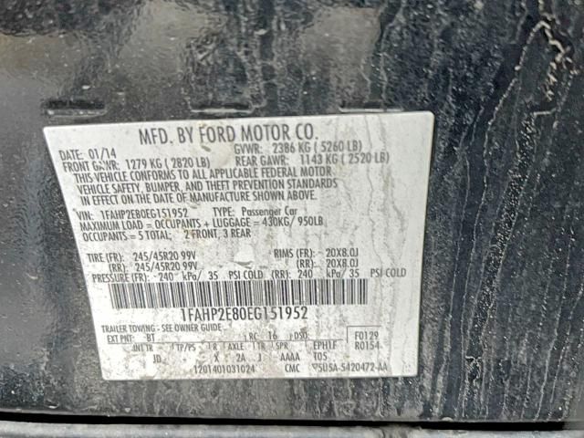 2014 Ford Taurus sel