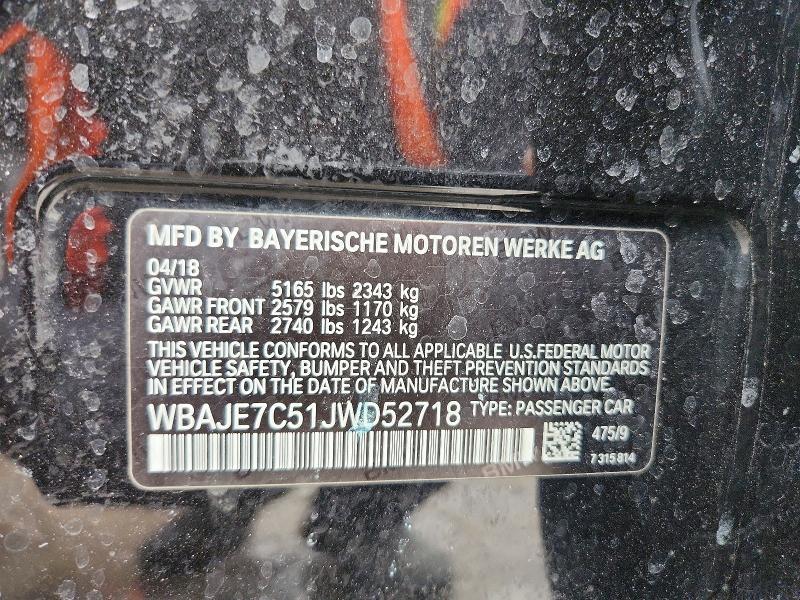 2018 BMW 540 xi