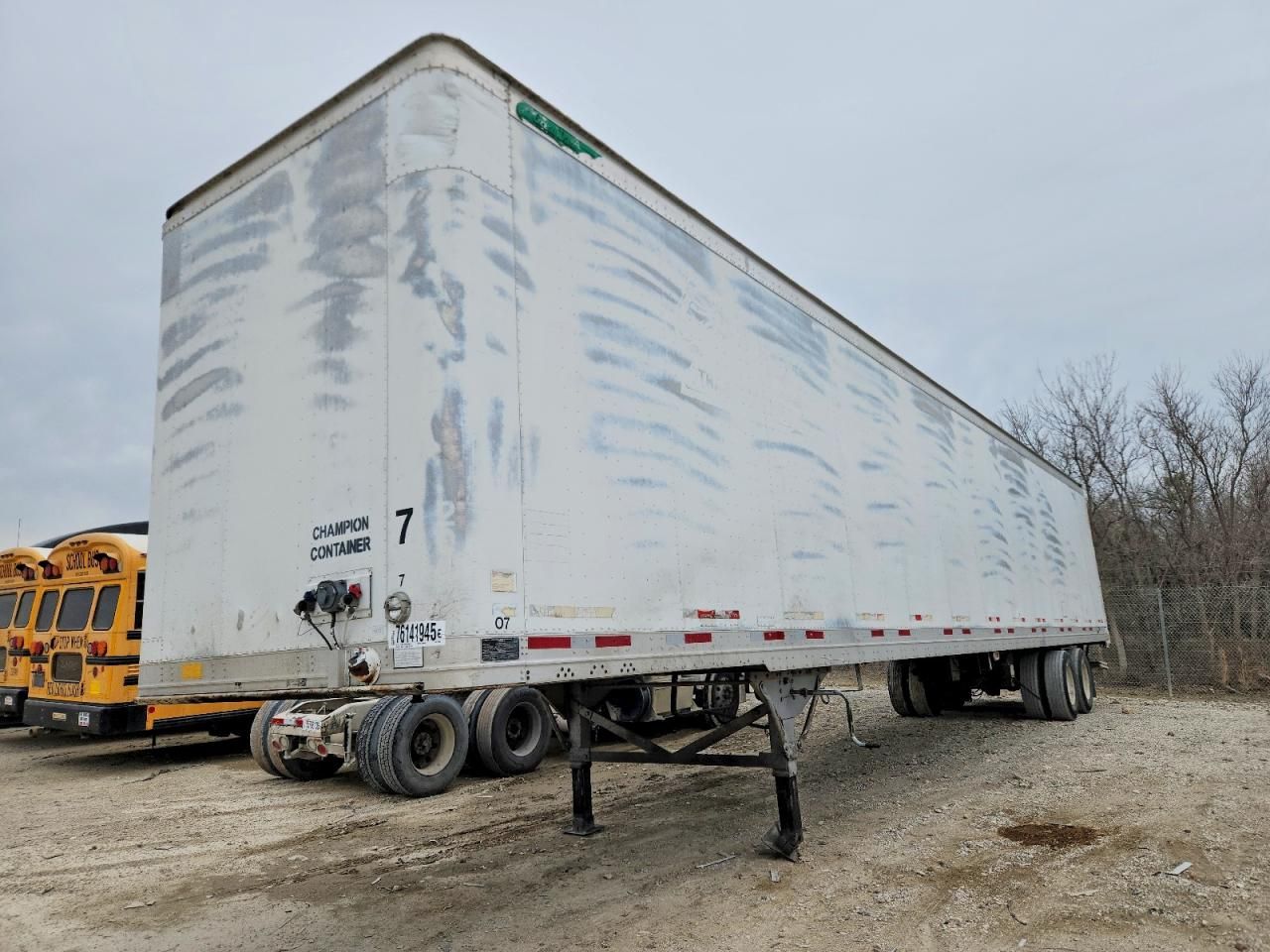 2000 Great Dane 7411TP-SA-53 DRY Van Trailer