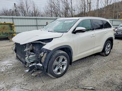 Toyota salvage cars for sale: 2015 Toyota Highlander Limited