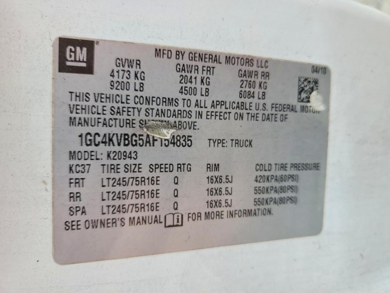 2010 Chevrolet Silverado K2500 Heavy Duty