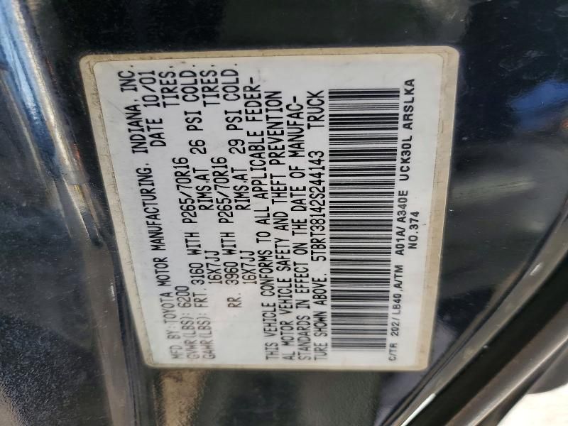 2002 Toyota Tundra Access cab Limited