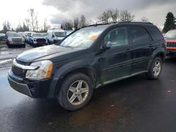 Chevrolet Equinox salvage cars for sale: 2005 Chevrolet Equinox lt