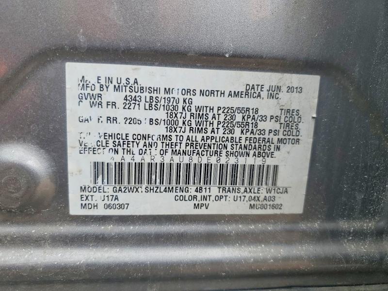 2013 Mitsubishi Outlander Sport es