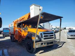 Ford Vehiculos salvage en venta: 2013 Ford F750 Super Duty Forestry Bucket Truck