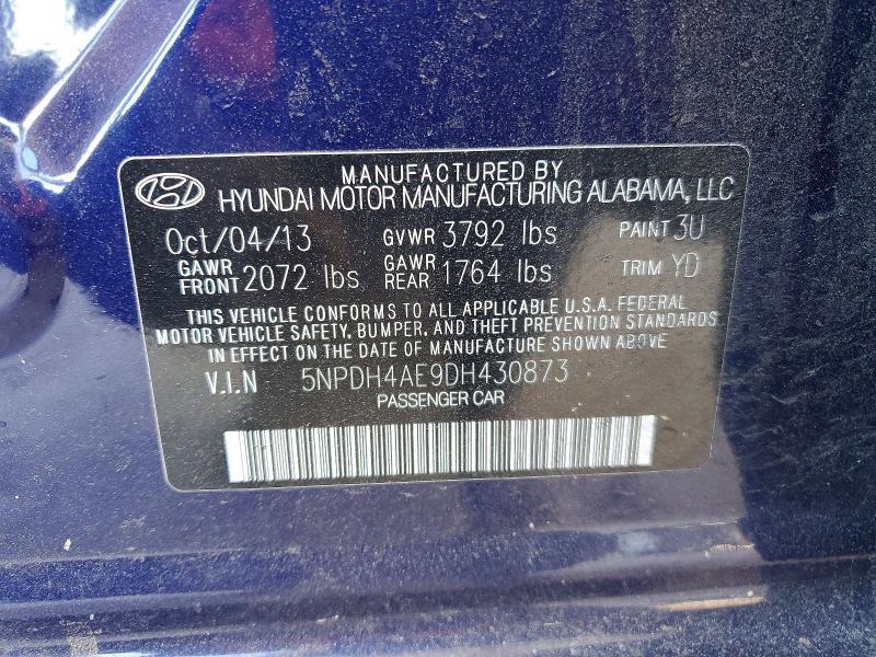 2013 Hyundai Elantra gls