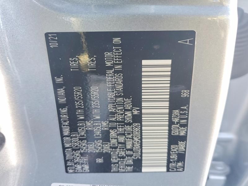 2021 Toyota Highlander xse