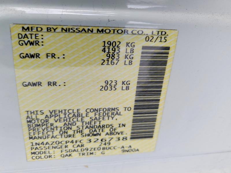 2015 Nissan Leaf s
