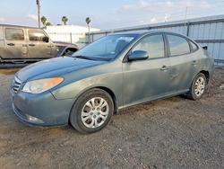 Hyundai salvage cars for sale: 2010 Hyundai Elantra Blue