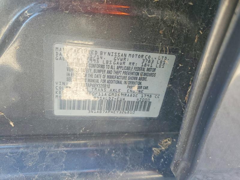 2014 Nissan Sentra s