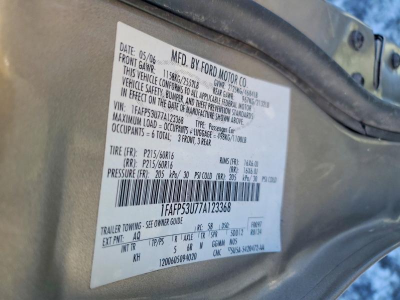 2007 Ford Taurus se