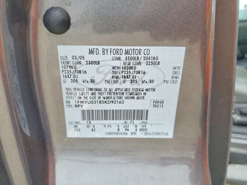 2005 Ford Escape xlt