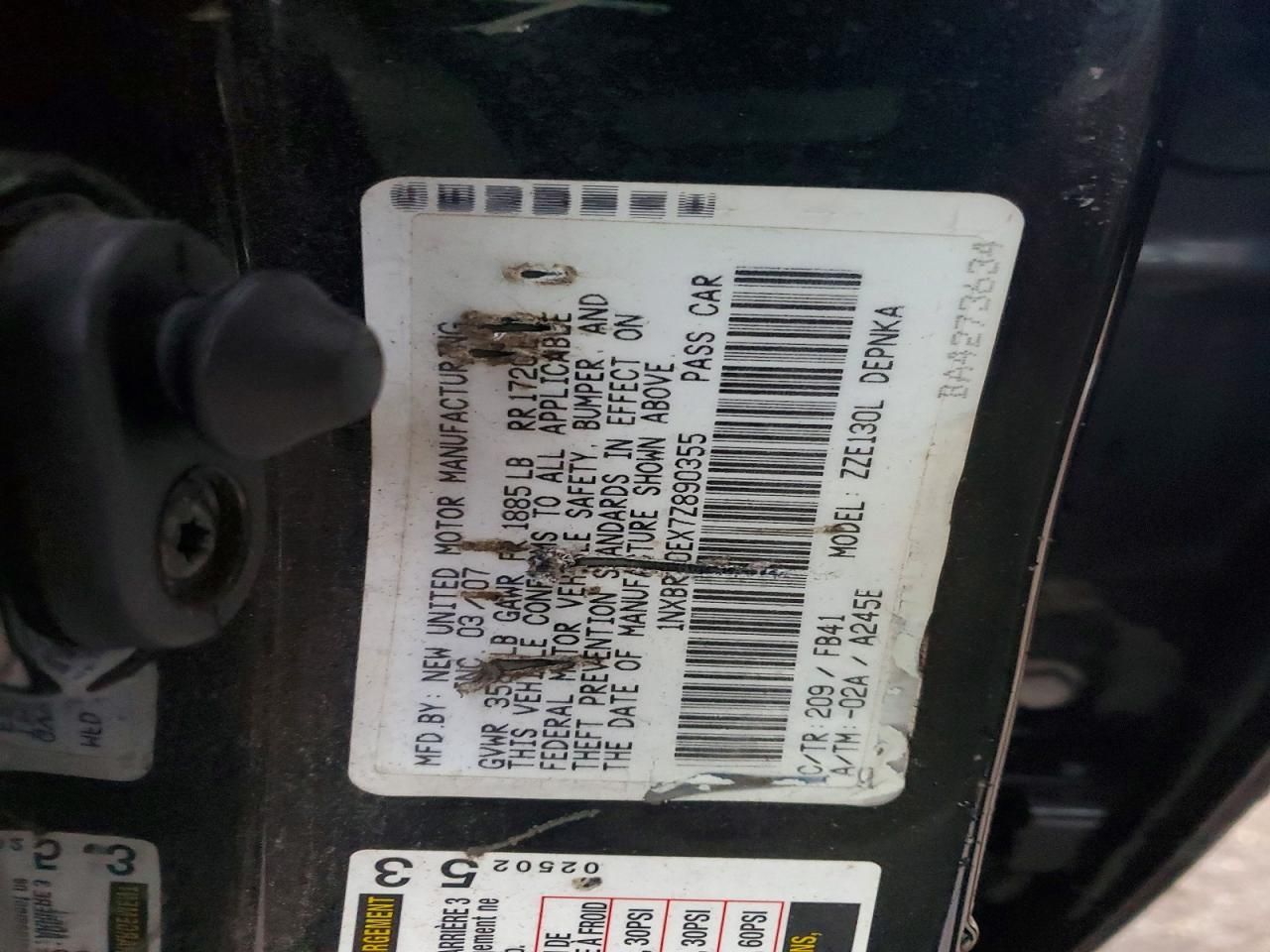 2007 Toyota Corolla ce