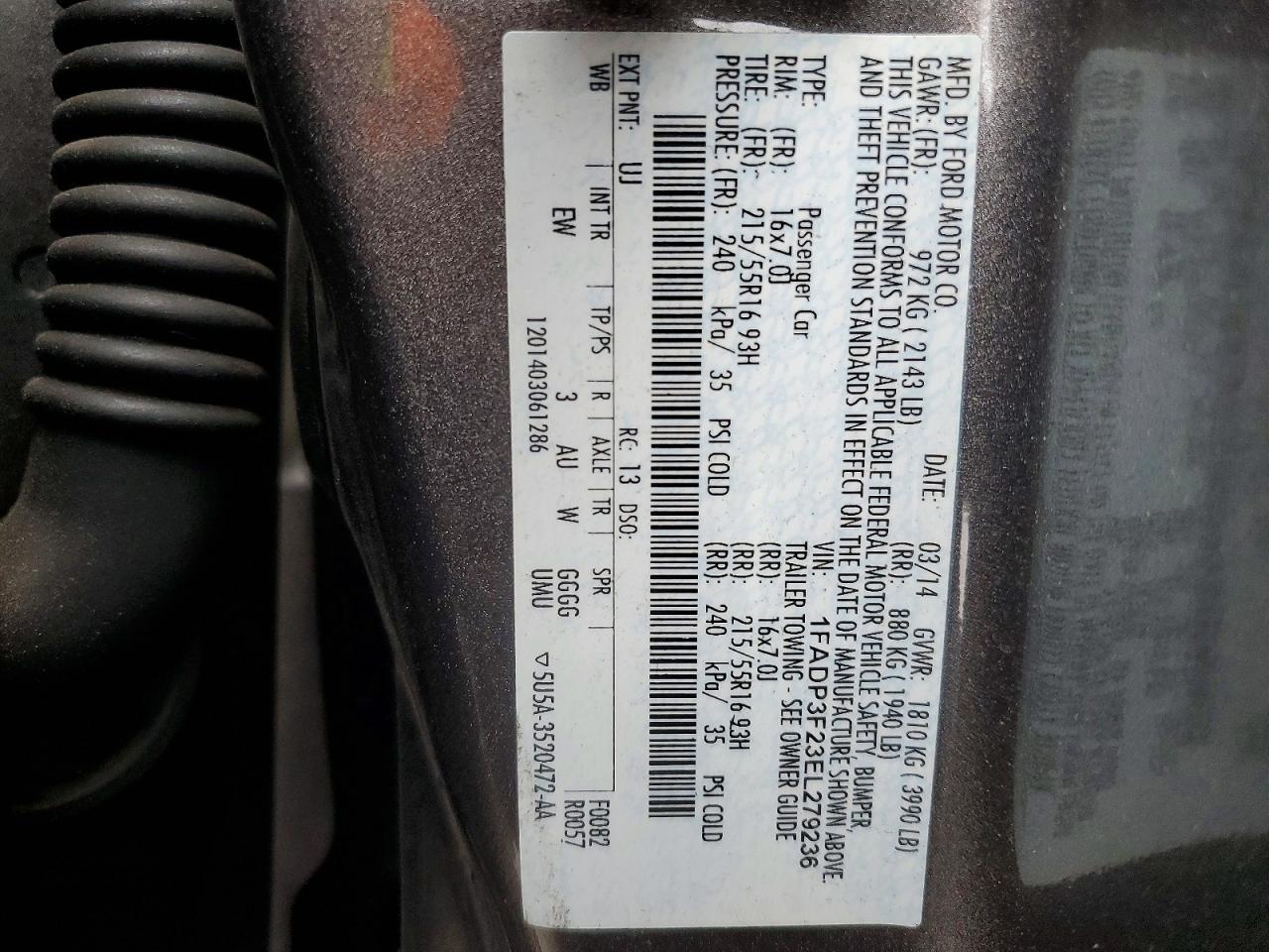 2014 Ford Focus se