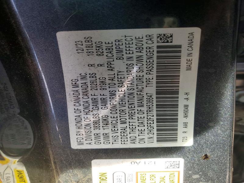 2024 Honda Civic lx