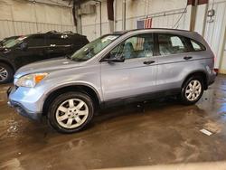 Honda salvage cars for sale: 2007 Honda Cr-v lx