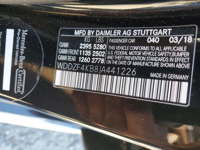 2018 Mercedes-Benz E 300 4matic