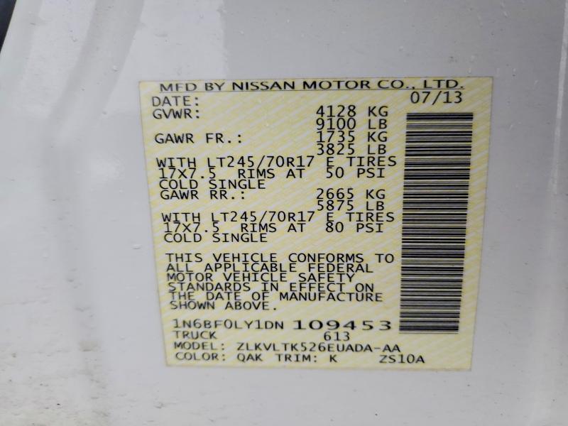 2013 Nissan NV