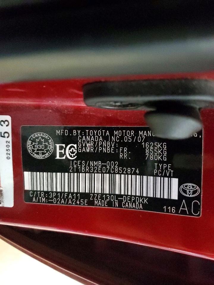 2007 Toyota Corolla ce