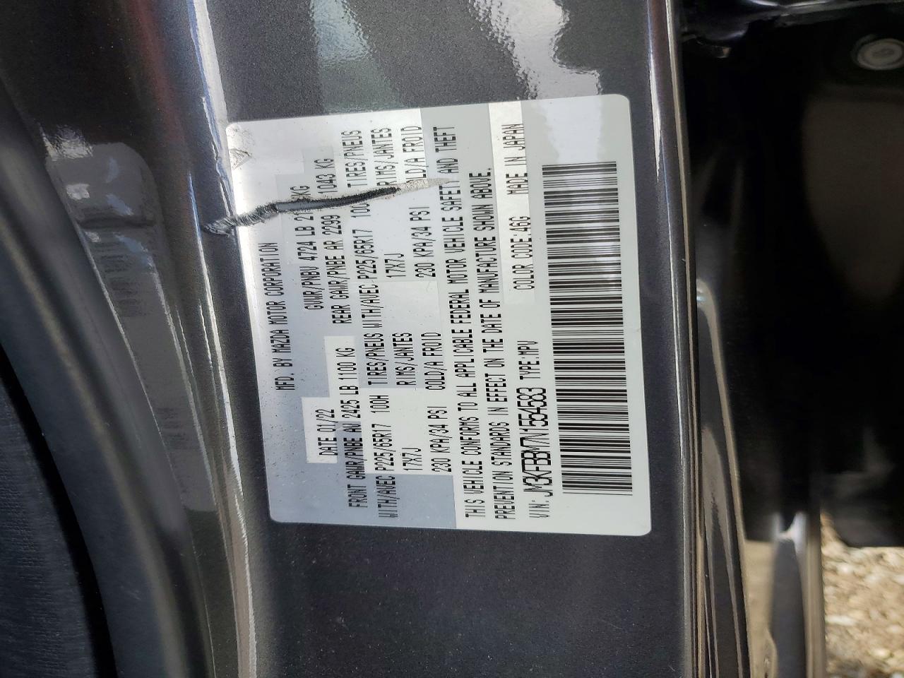 2022 Mazda Cx-5 Select