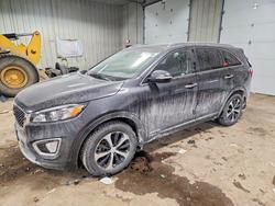 Salvage cars for sale from Copart Franklin, WI: 2018 KIA Sorento ex