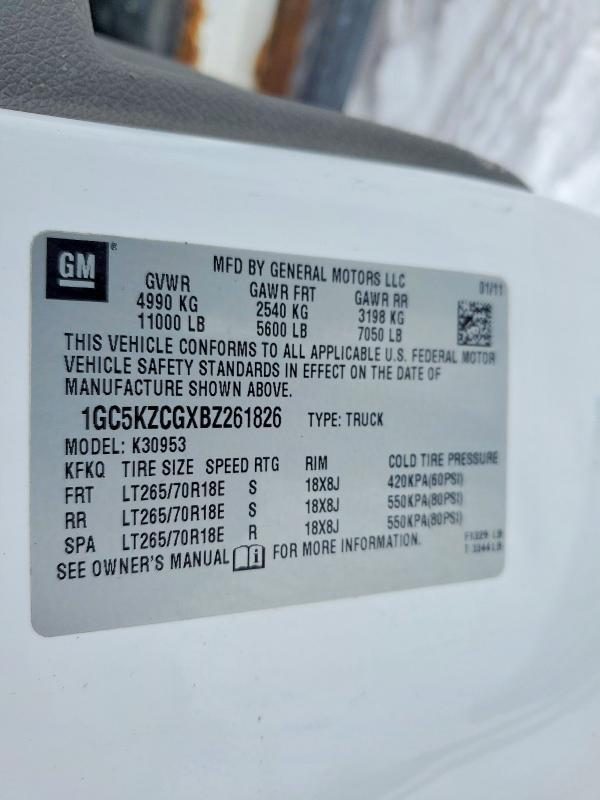 2011 Chevrolet Silverado K3500