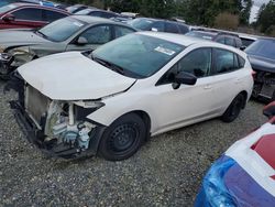 Salvage cars for sale from Copart Graham, WA: 2019 Subaru Impreza