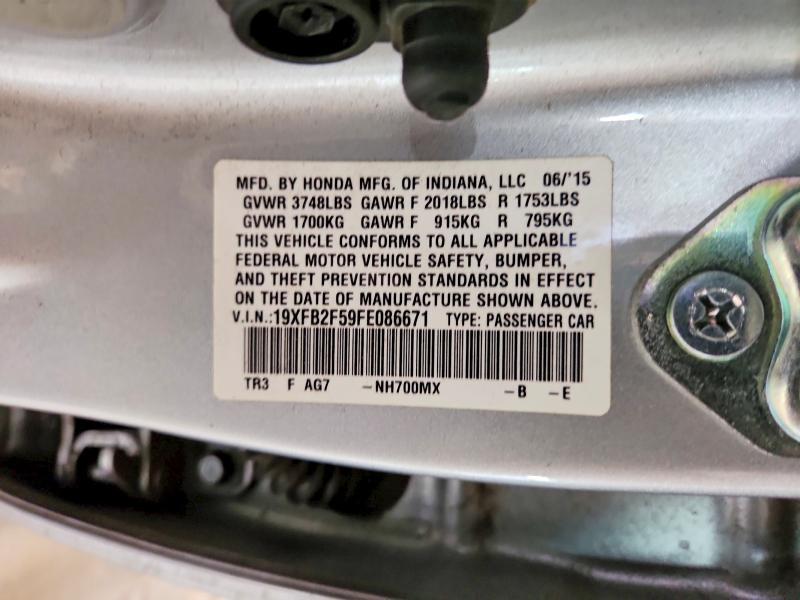 2015 Honda Civic lx