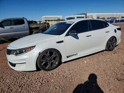 KIA Vehiculos salvage en venta: 2017 KIA Optima ex