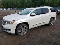 GMC Vehiculos salvage en venta: 2017 GMC Acadia Denali