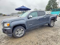 GMC Canyon salvage cars for sale: 2016 GMC Canyon SLT