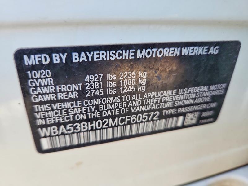 2021 BMW 530 i