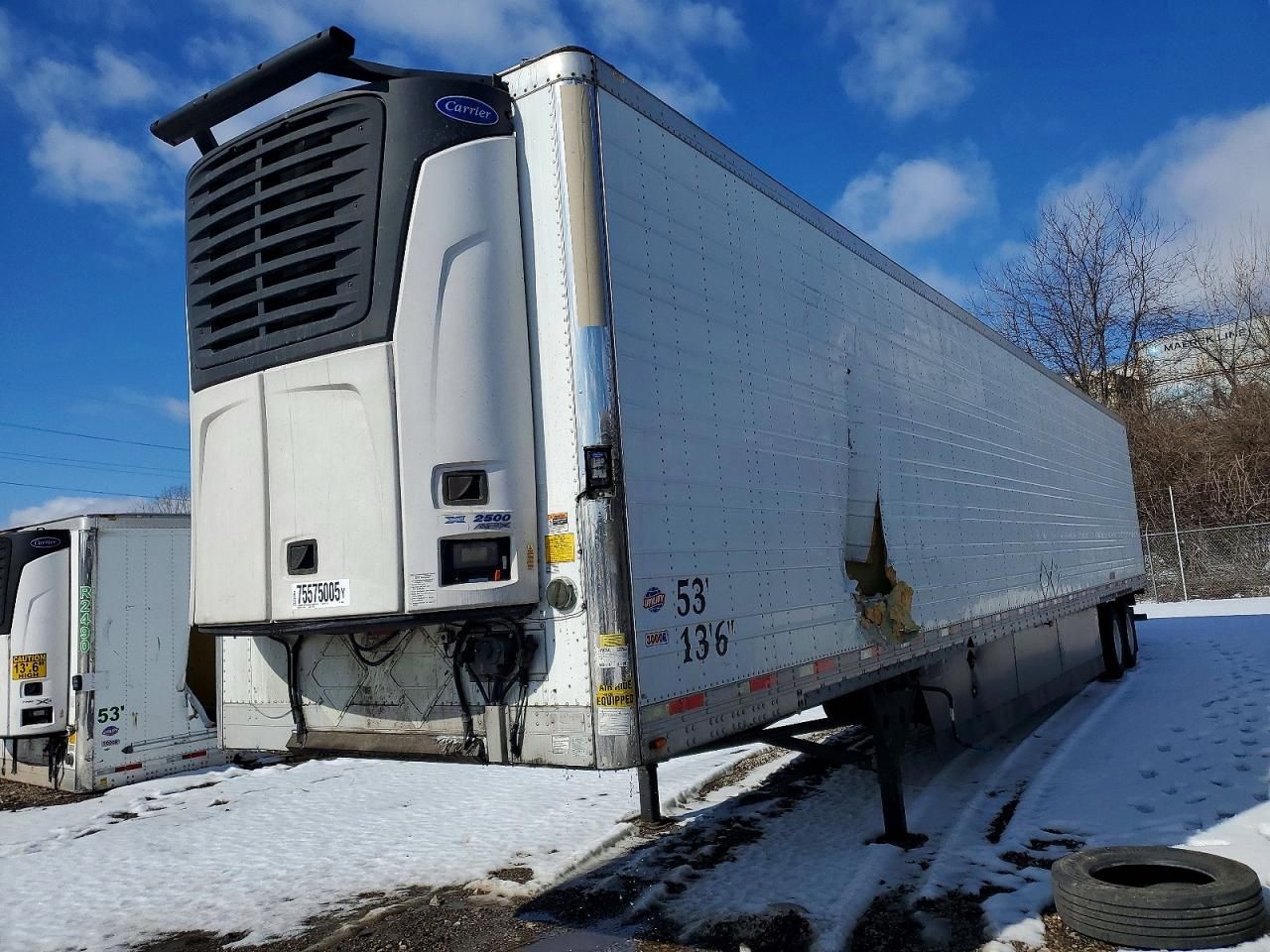 2014 Utility VS2RA Refrigerated Van Trailer