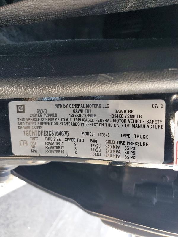 2012 Chevrolet Colorado LT